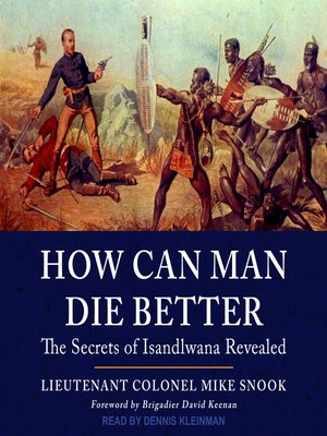 cover image of How Can Man Die Better